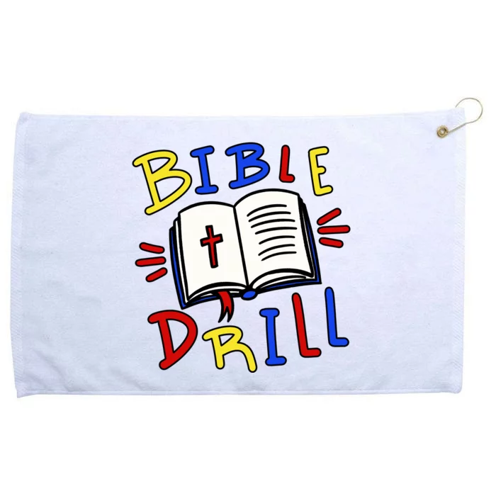 Bible Drill Grommeted Golf Towel