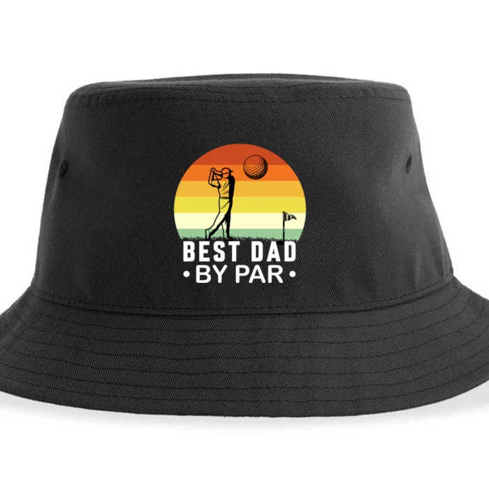 Best Dad By Par Golf T Sustainable Bucket Hat