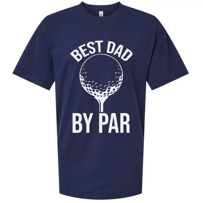 Best Dad By Par Sueded Cloud Jersey T-Shirt