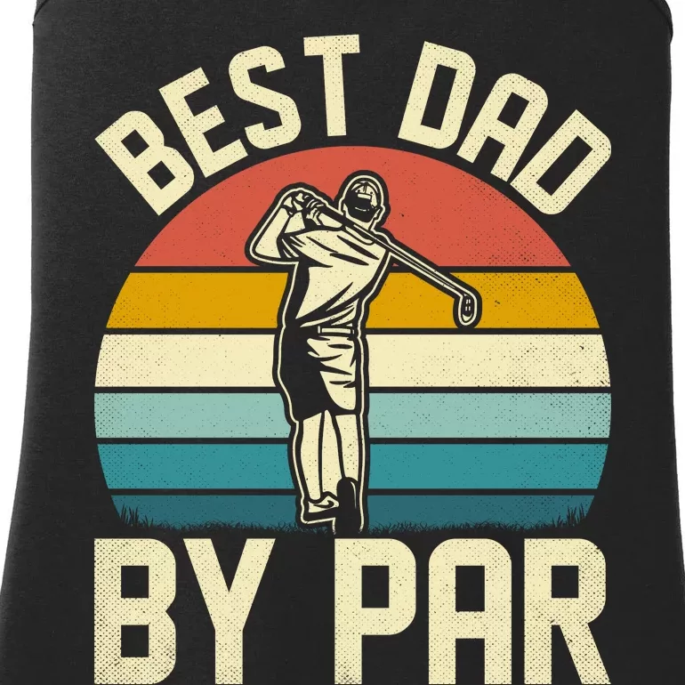 Best Dad By Par Ladies Essential Tank