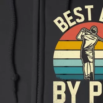 Best Dad By Par Full Zip Hoodie