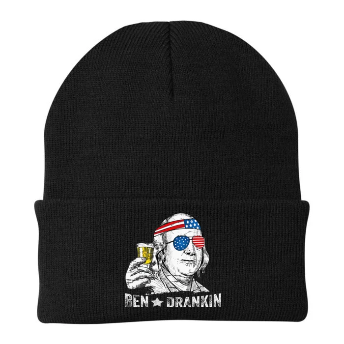 Ben Drankin Benjamin Franklin Drinking Knit Cap Winter Beanie