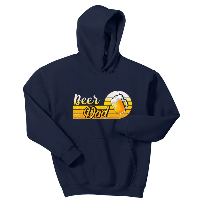 Beer Dad Birthday Holidays Father´s Day Kids Hoodie