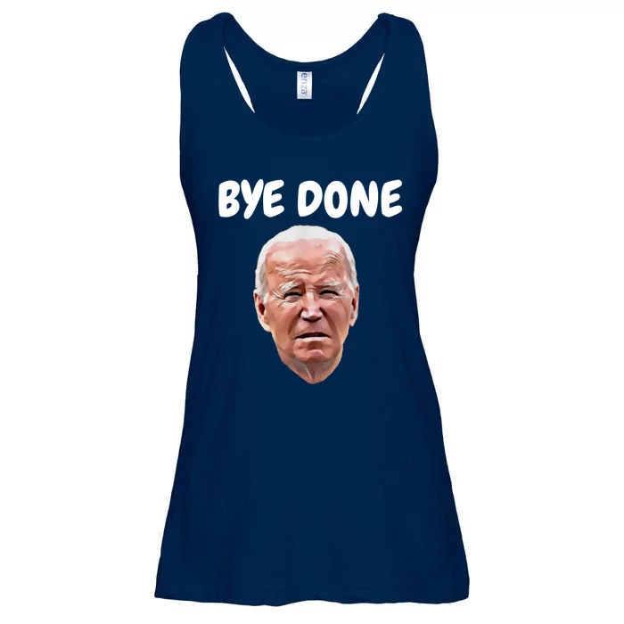 Bye Done Bye Bye Joe Biden Drops Out Of 2024 Election Ladies Essential Flowy Tank