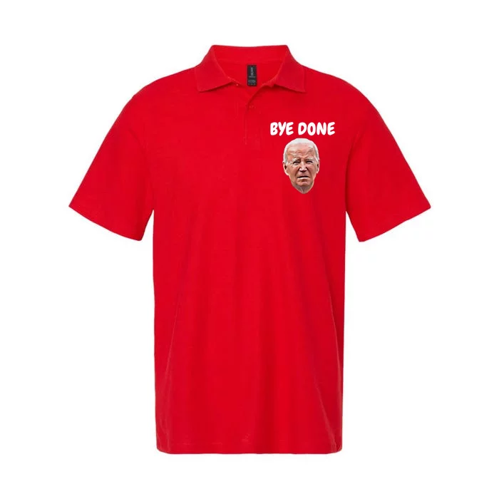 Bye Done Bye Bye Joe Biden Drops Out Of 2024 Election Softstyle Adult Sport Polo