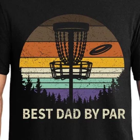 Best Dad By Par Disc Golf Meaningful Gift Funny Dad Papa Frisbee Golf Meaningful Pajama Set