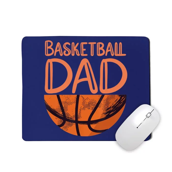 Basketball Dad - Basketball Player Vintage Basketball Mousepad