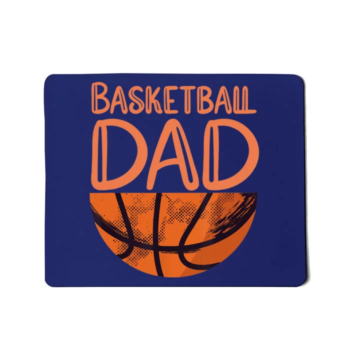 Basketball Dad - Basketball Player Vintage Basketball Mousepad