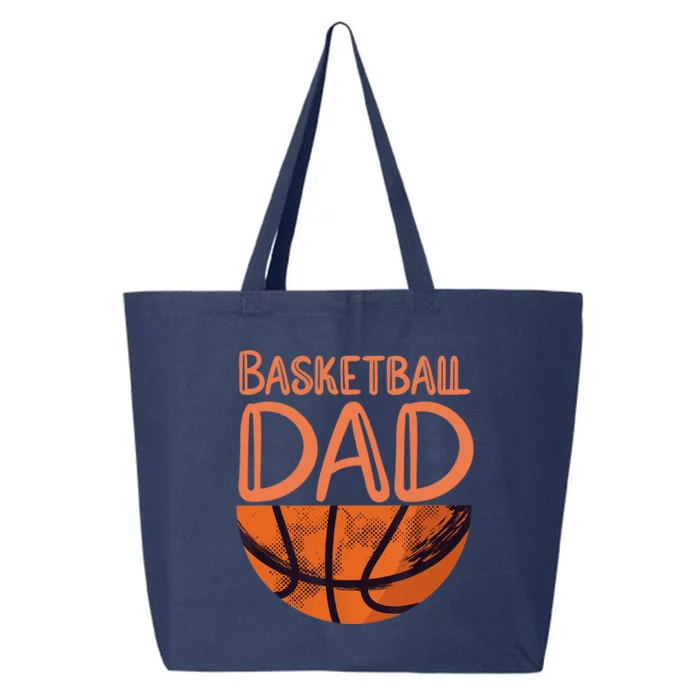 Basketball Dad - Basketball Player Vintage Basketball 25L Jumbo Tote