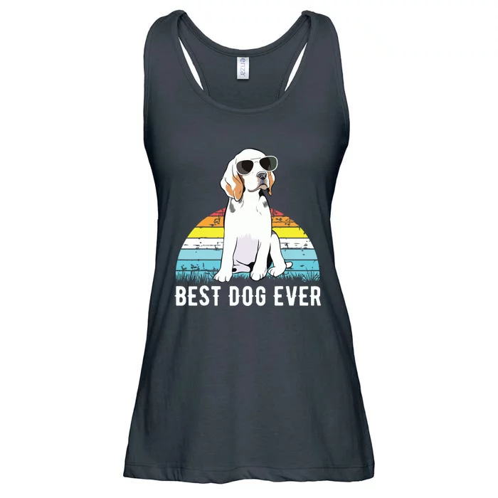 Beagle Dog Breed Funny Ladies Essential Flowy Tank