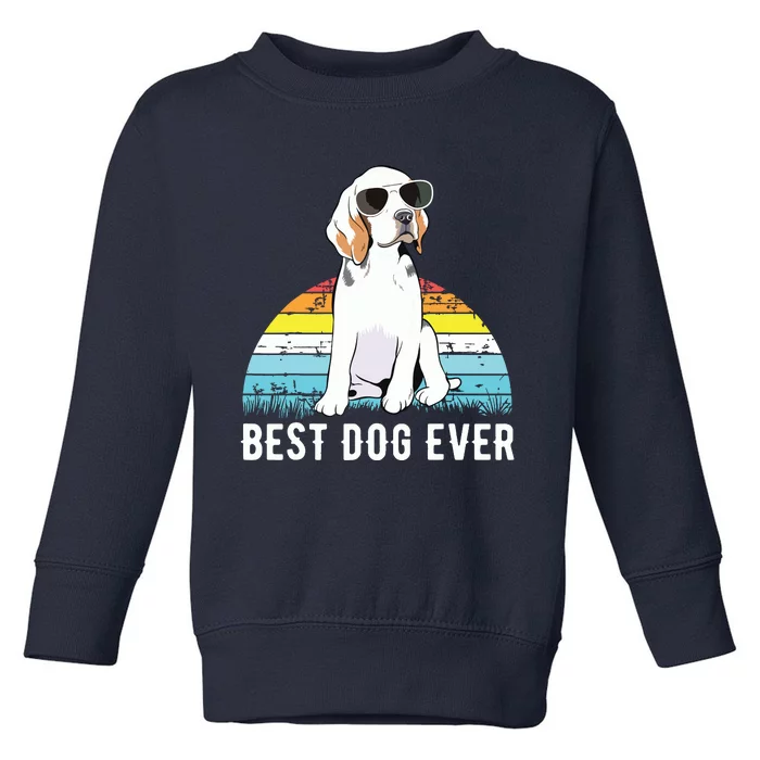 Beagle Dog Breed Funny Toddler Sweatshirt