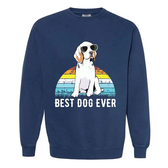 Beagle Dog Breed Funny Garment-Dyed Sweatshirt