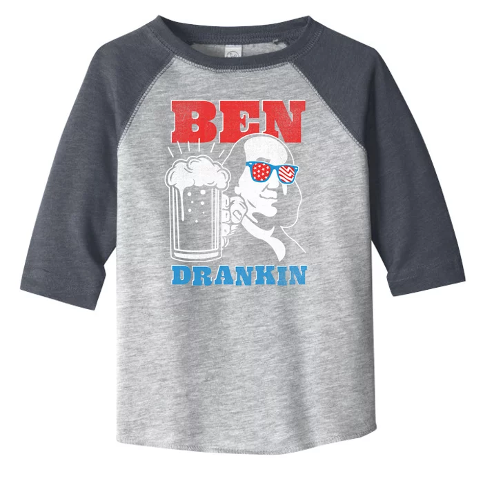 Ben Drankin Beer Mug Ben Franklin Patriotic Gift Toddler Fine Jersey T-Shirt