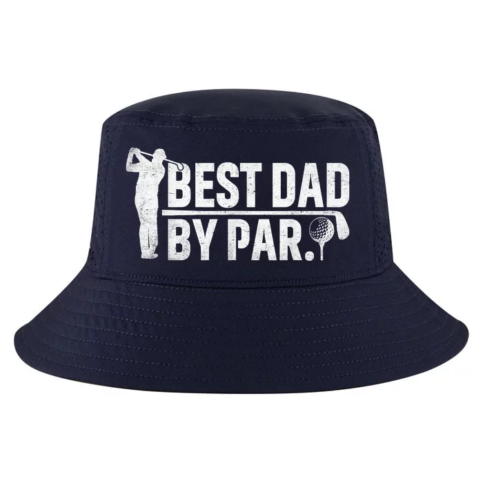 Best Dad By Par Funny Golf Daddy Fathers Day Birthday Gifts Cool Comfort Performance Bucket Hat