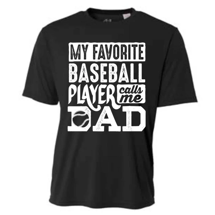 Baseball Dad Cool Gift Baseball Lover Cute Gift Cooling Performance Crew T-Shirt