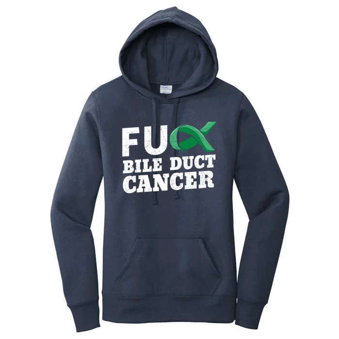 Bile Duct Cancer Awareness Warrior Cholangiocarcinoma Gift Funny Gift Women's Pullover Hoodie