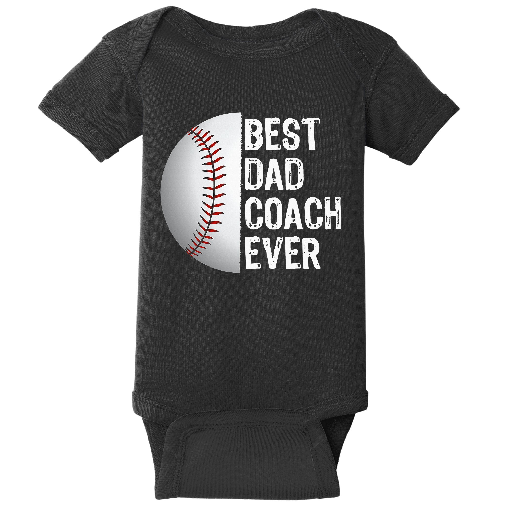 Best Dad Coach Ever, Funny Baseball Tee For Sport Lovers Shirt