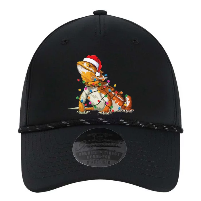 Bearded Dragon Christmas Lights Bearded Dragon Lover Xmas Performance The Dyno Cap