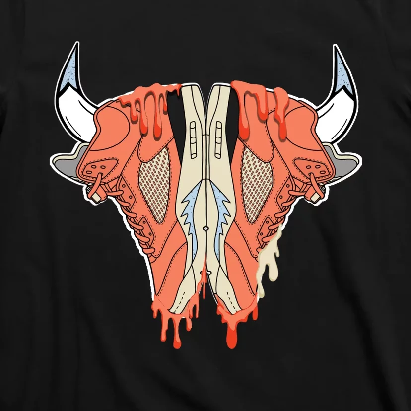 Buffalo Drip Crimson Bliss 5s Matching T-Shirt