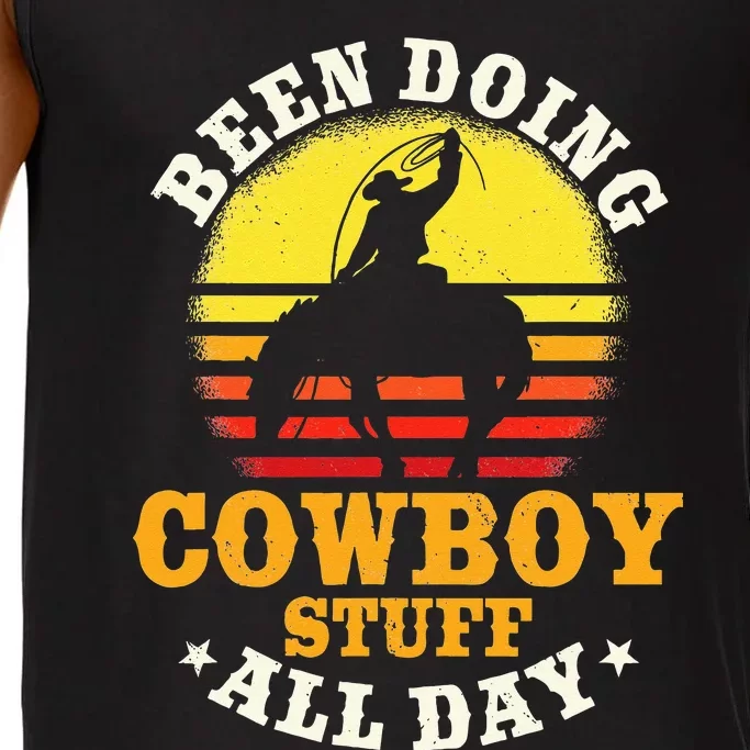 Been Doing Cow Stuff All Day Cow Farm Rancher Ranch Comfort Colors® Tank Top