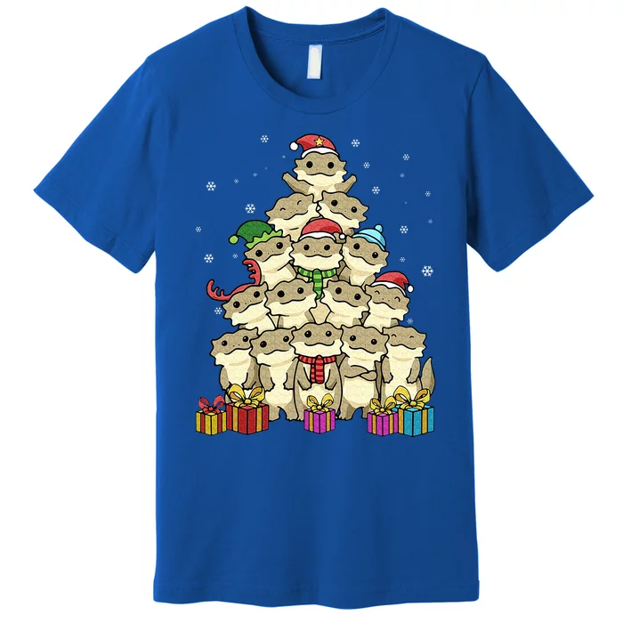 Bearded Dragon Christmas Tree Premium T-Shirt