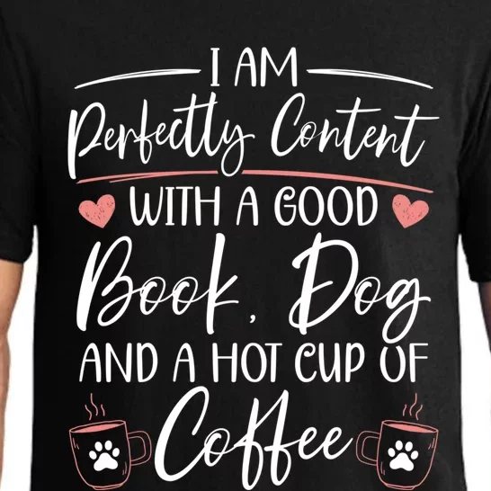 Books Dogs Coffee Bookworm Reading Gift Pajama Set