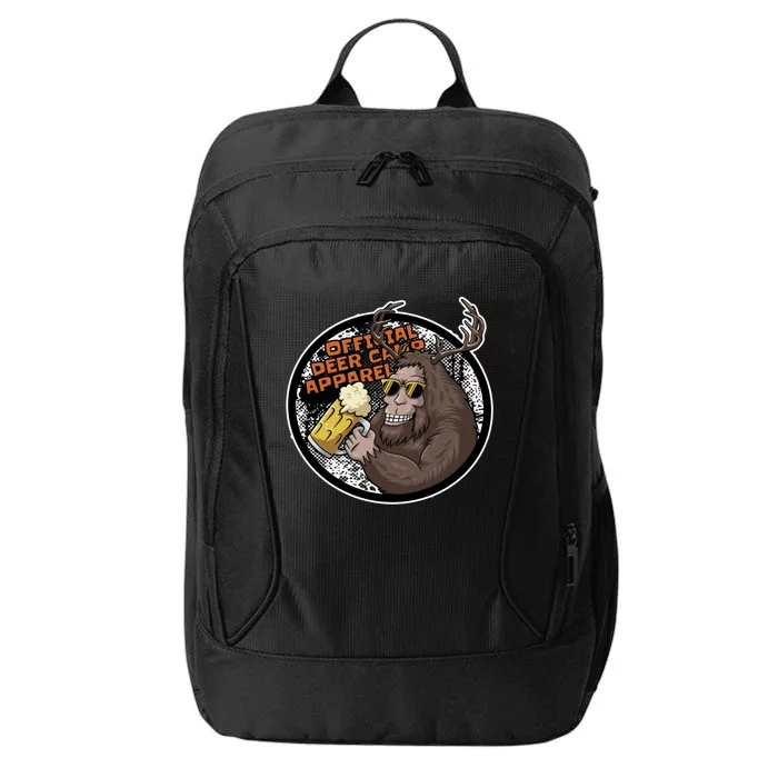 Bigfoot Deer Camp Funny Sasquatch Hunting Gift City Backpack