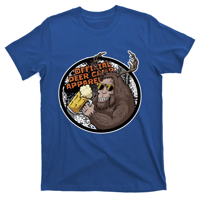 Bigfoot Deer Camp Funny Sasquatch Hunting Gift T-Shirt