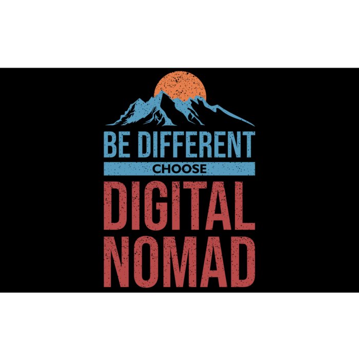 Be Different Choose Digital Nomad Bumper Sticker