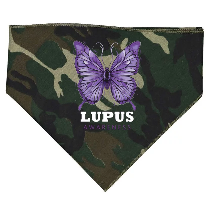 Butterfly Design Cool Gift USA-Made Doggie Bandana