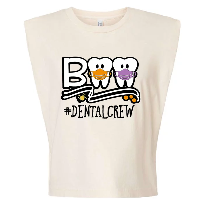 Boo Dental Crew Dentist Halloween Costume Gift Cute Gift Garment-Dyed Women's Muscle Tee