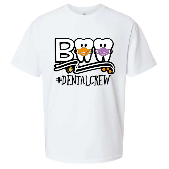 Boo Dental Crew Dentist Halloween Costume Gift Cute Gift Sueded Cloud Jersey T-Shirt