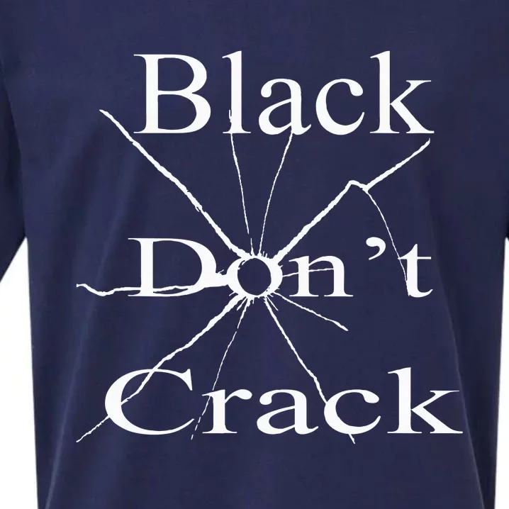 Black DonT Crack Sueded Cloud Jersey T-Shirt