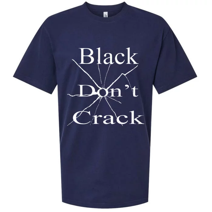 Black DonT Crack Sueded Cloud Jersey T-Shirt