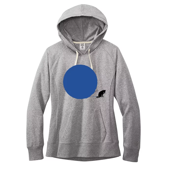 Blue Dot Cat Lady Omaha Nebraska Blue Dot Energy For Kamala Harris Women's Fleece Hoodie