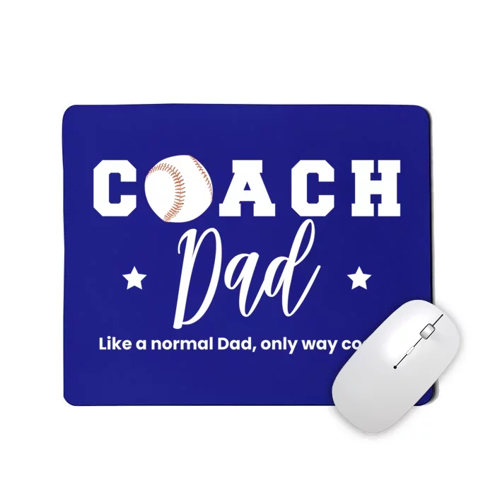 Baseball Dad Coach Definition Gift Mousepad