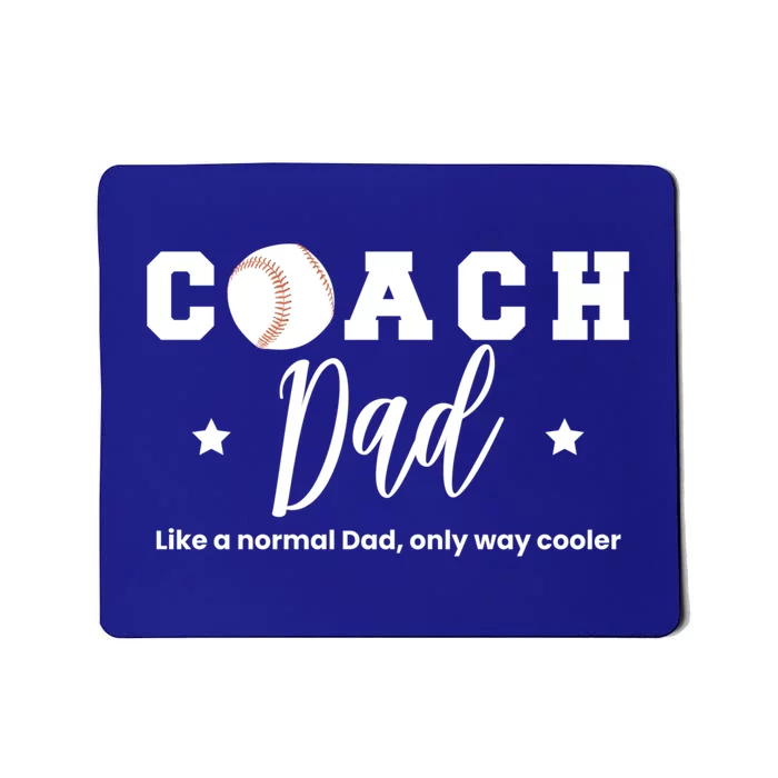 Baseball Dad Coach Definition Gift Mousepad