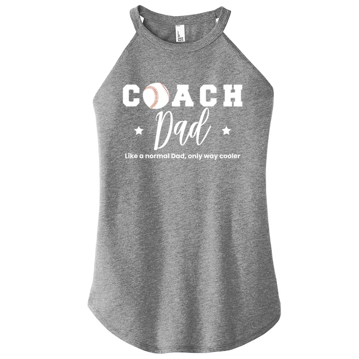 Baseball Dad Coach Definition Gift Women’s Perfect Tri Rocker Tank