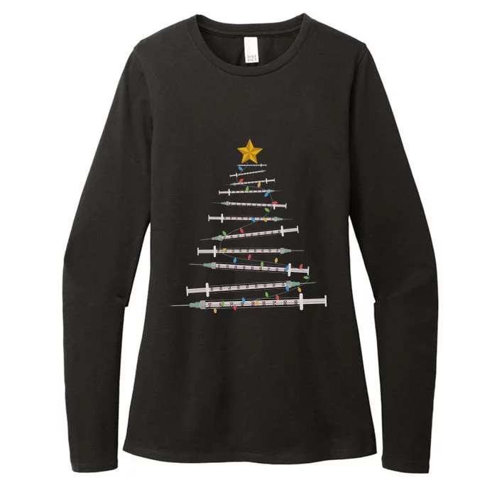 Botox Dealer Christmas Tree Funny Surgery Womens CVC Long Sleeve Shirt