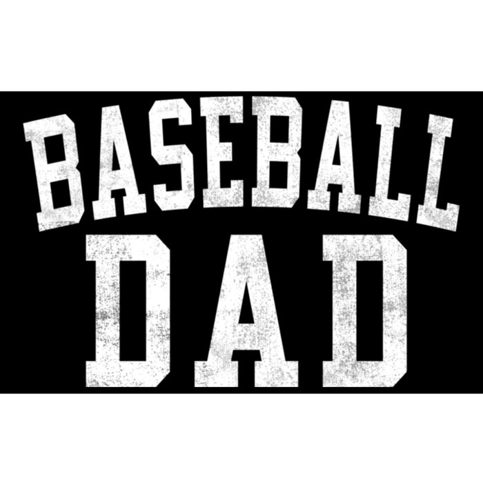 Baseball Dad Classic Bold Font Fathers Day Daddy Bumper Sticker