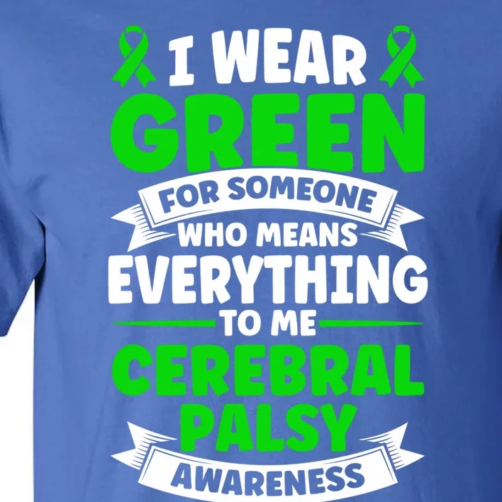 Brain Damage Cerebral Palsy Awareness Cerebral Palsy Gift Tall T-Shirt