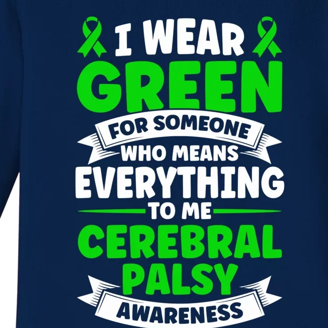 Brain Damage Cerebral Palsy Awareness Cerebral Palsy Gift Baby Long Sleeve Bodysuit