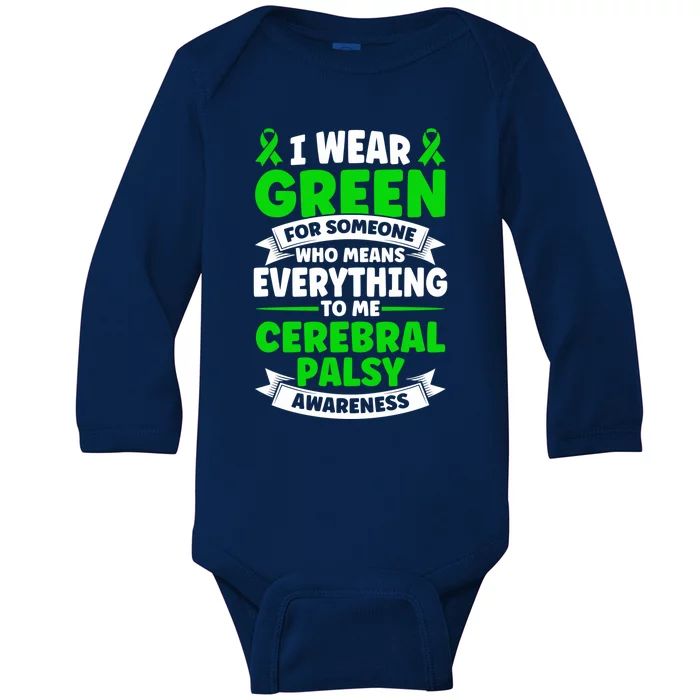 Brain Damage Cerebral Palsy Awareness Cerebral Palsy Gift Baby Long Sleeve Bodysuit