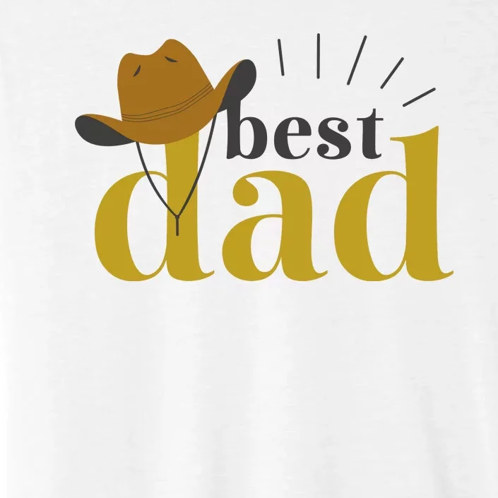 Best Dad Cowboy ChromaSoft Performance T-Shirt