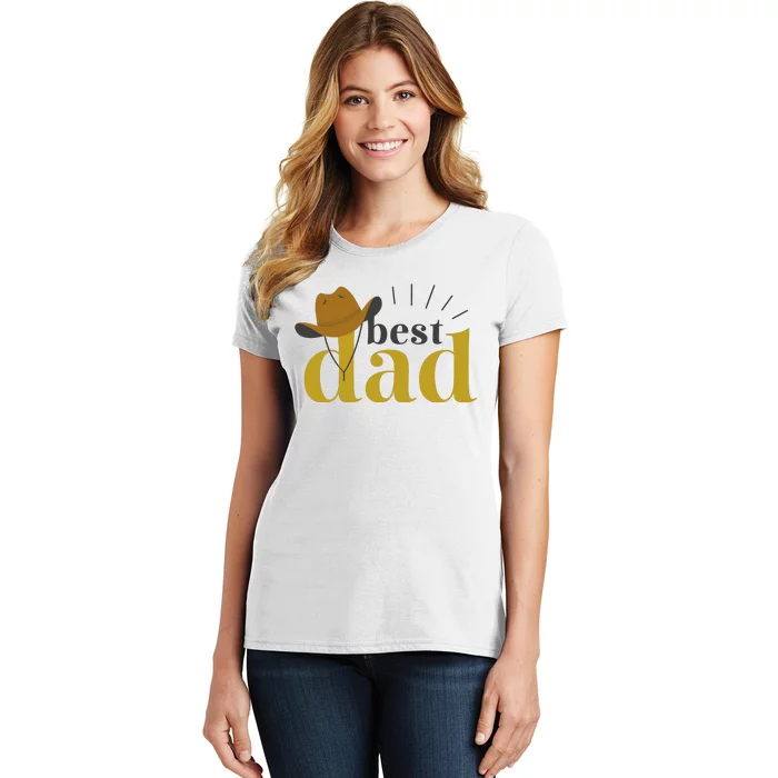 Best Dad Cowboy Women's T-Shirt