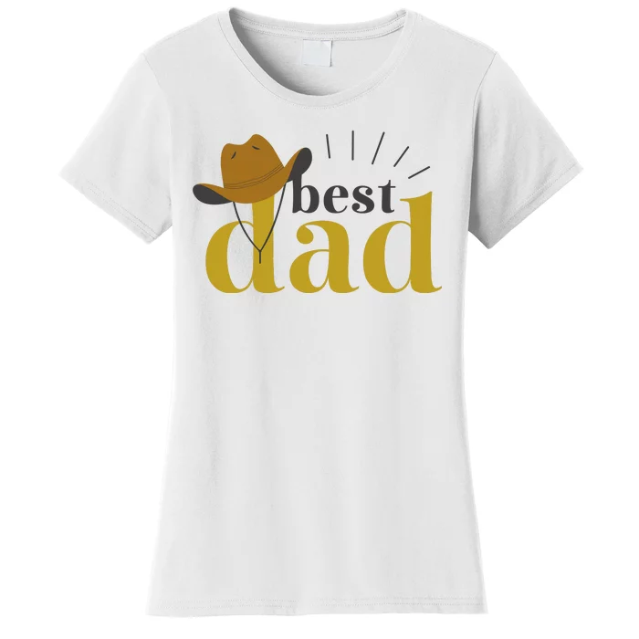 Best Dad Cowboy Women's T-Shirt