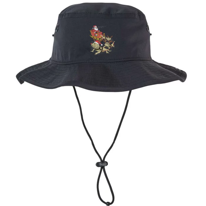 Bearded Dragon Christmas Legacy Cool Fit Booney Bucket Hat