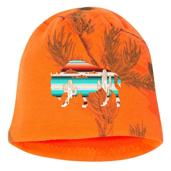 Bison Desert Cactus Serape Western Kati - Camo Knit Beanie