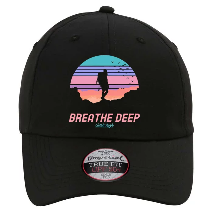 Breathe Deep Climb High Hiking Camping Backpacking The Original Performance Cap