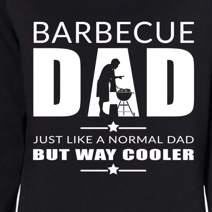 Barbecue Dad Cute Gift Womens California Wash Sweatshirt